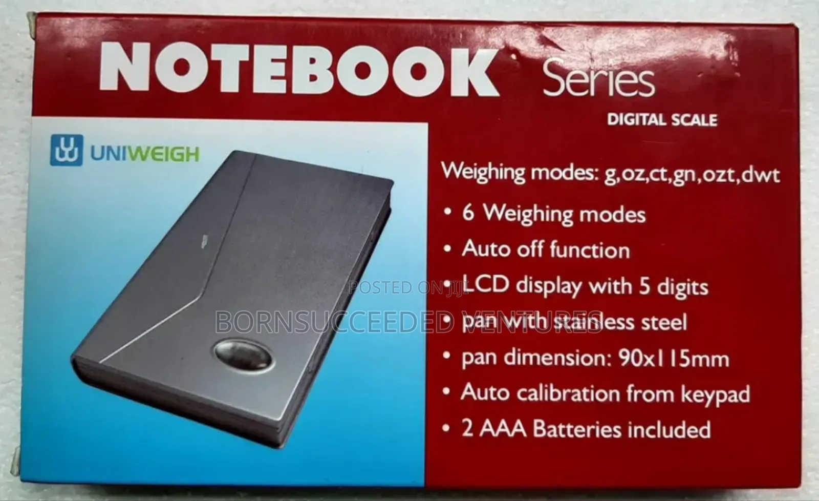 Notebook Series Digital Scale 0.01g × 500g