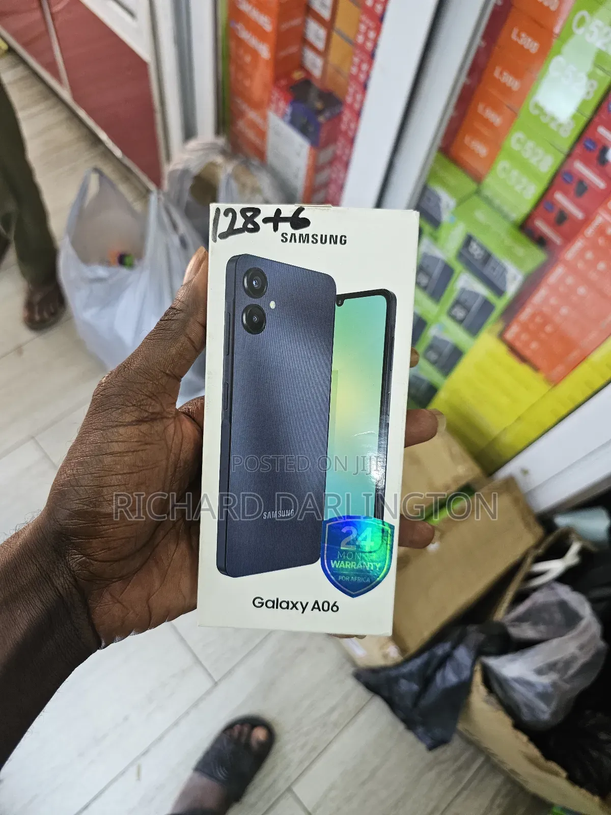 New Samsung Galaxy A06 128 GB Black