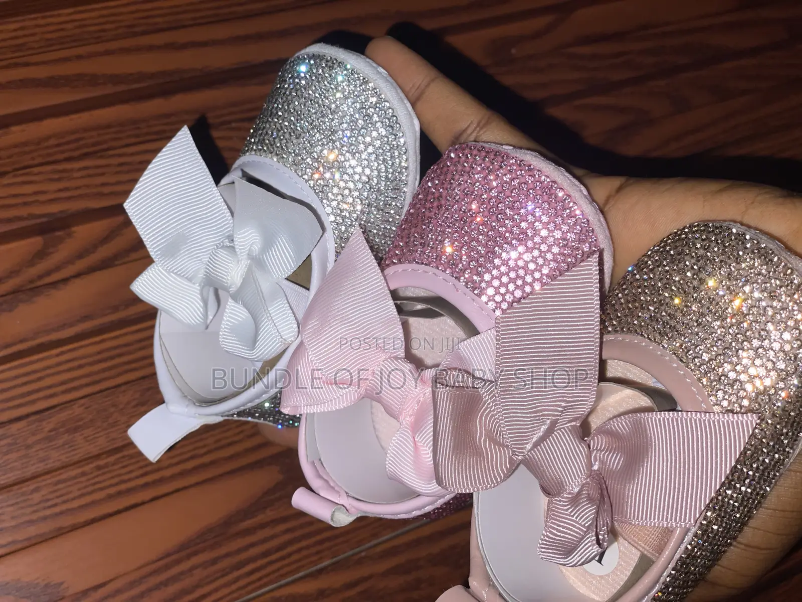 Crystals Baby Shoes