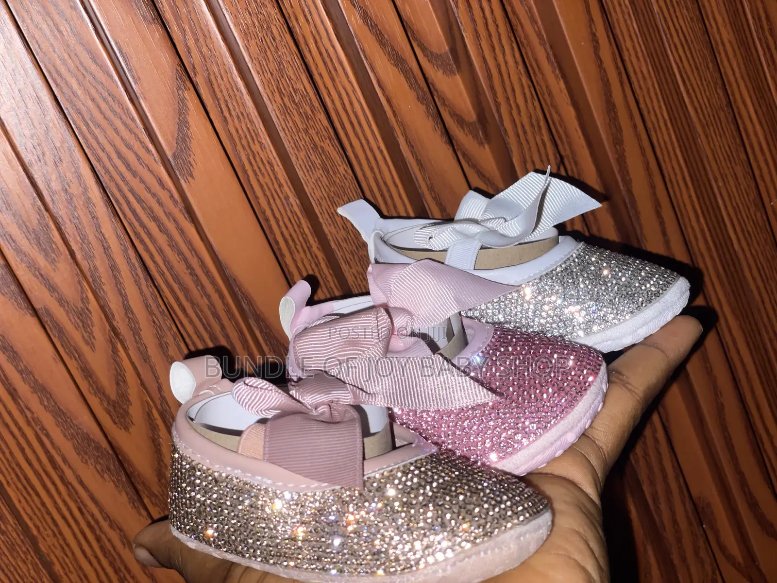 Crystals Baby Shoes