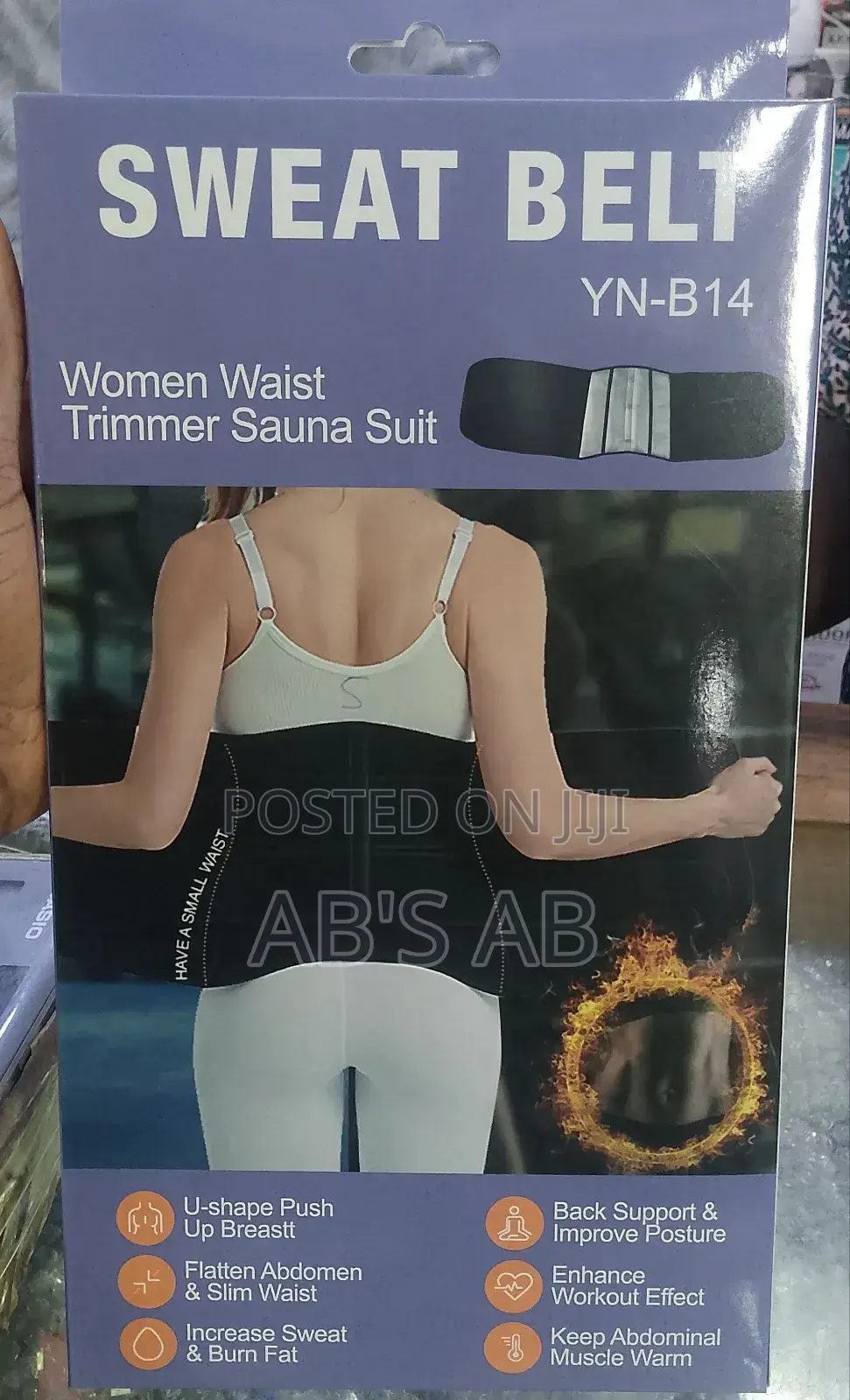 SWEAT BELT (Woman Waist Trimmer)