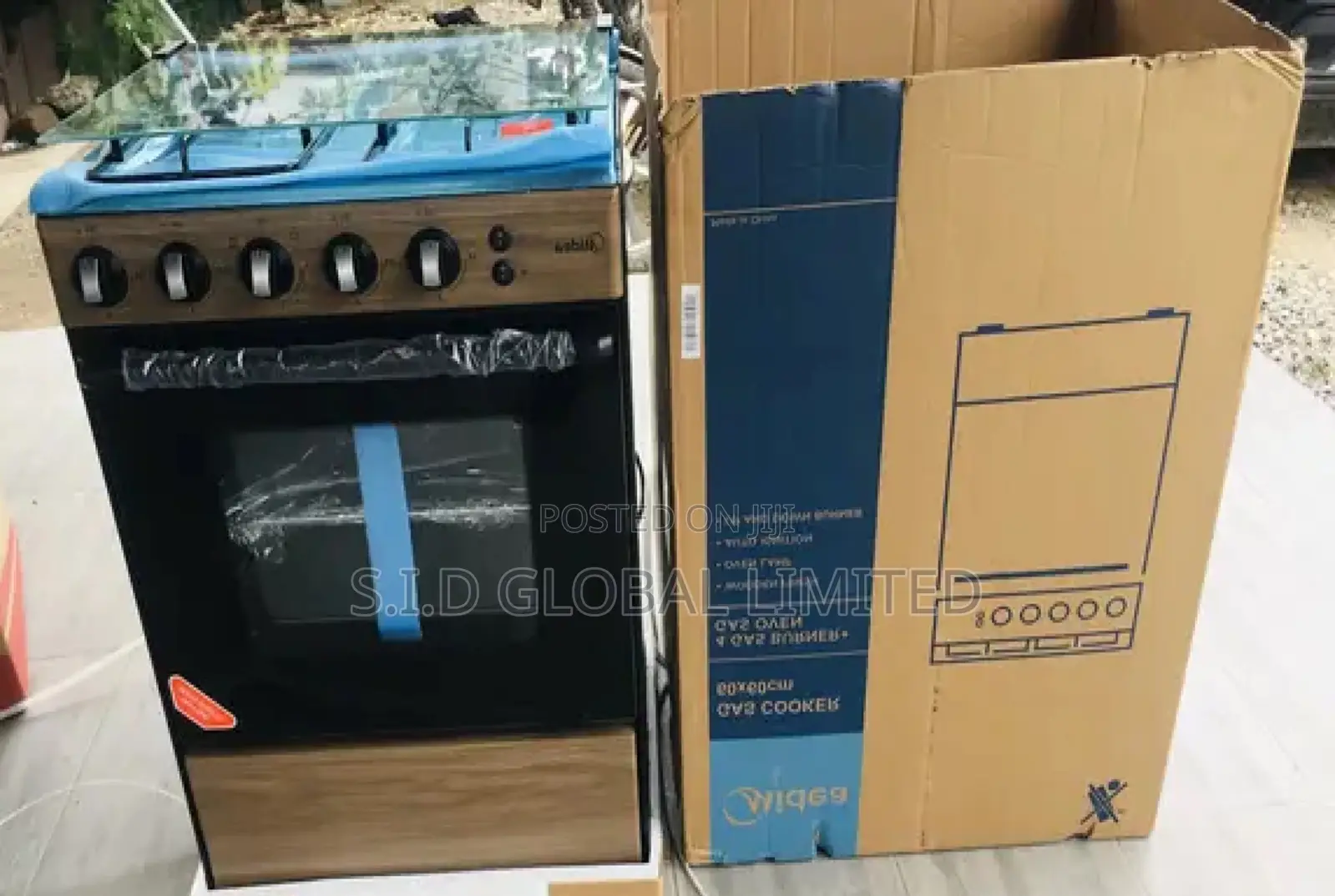 Chef Creations With MIDEA-4-BURNER-GAS-COOKER-WITH-GRILL
