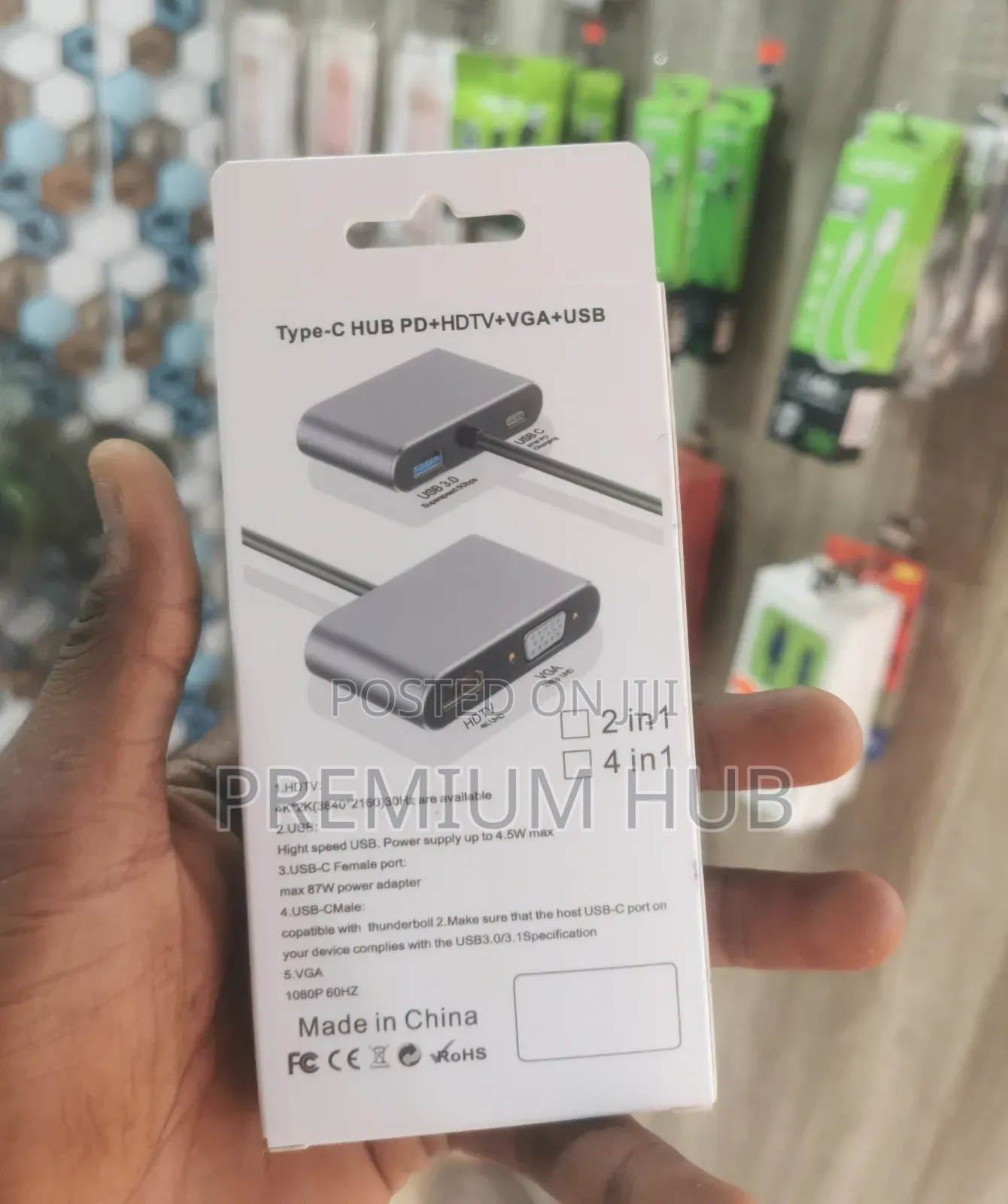 Type C 4 in 1 Adpater