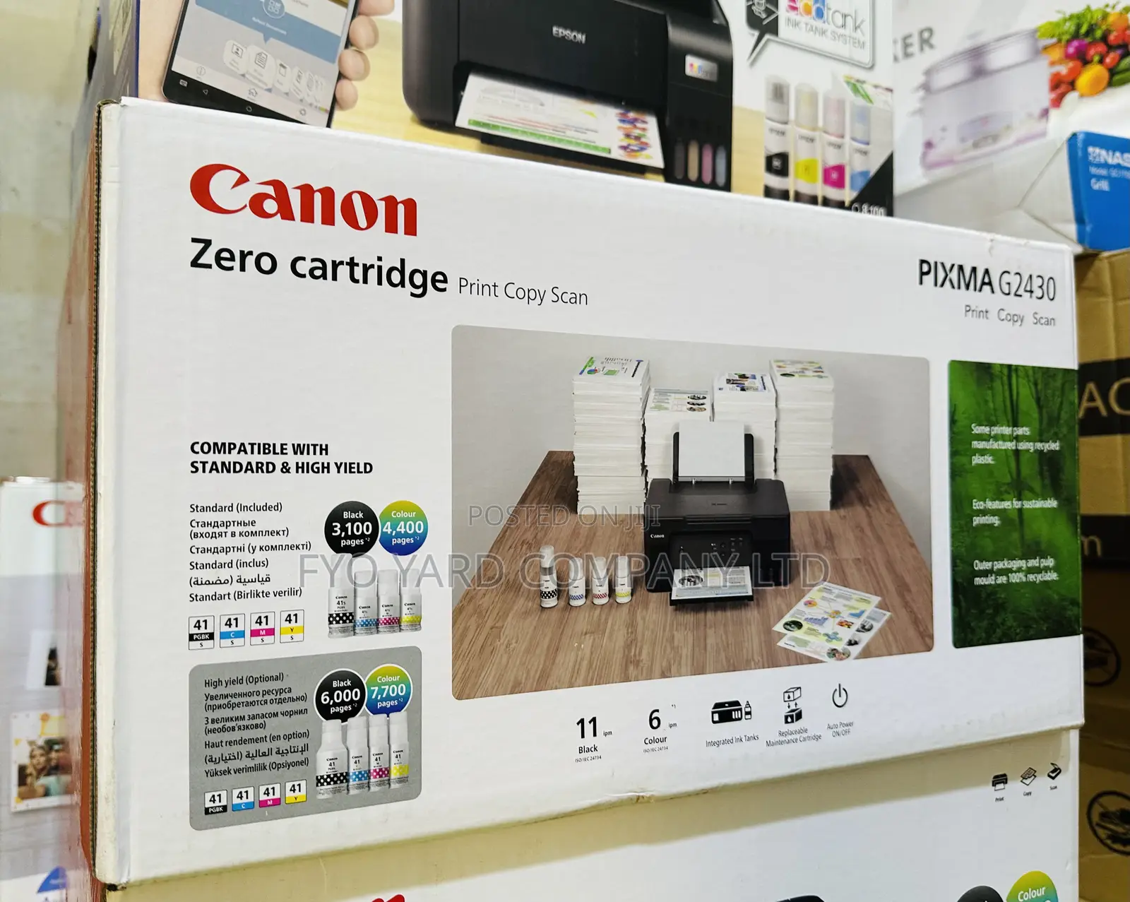 Print, Copy and Scan Documents With the New Canon G2430
