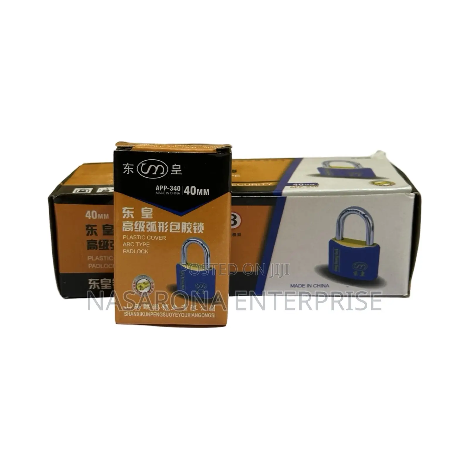 Color Security Padlock 32mm (6 Pieces)