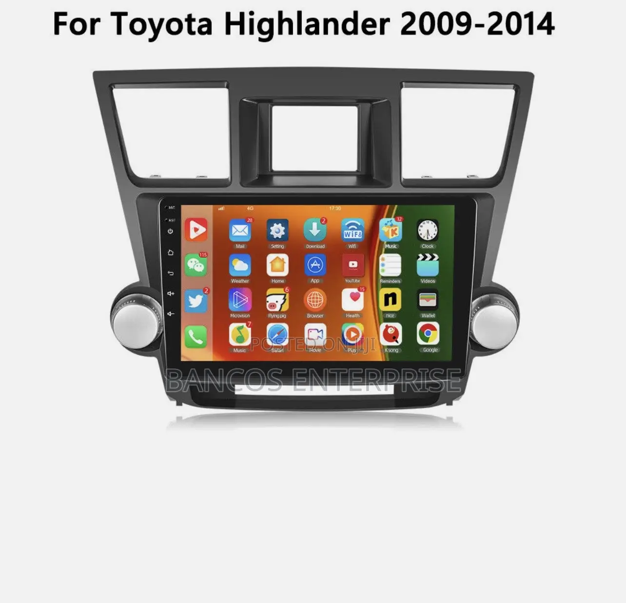 Toyota Highlander Car Android Stereo 2009-2014
