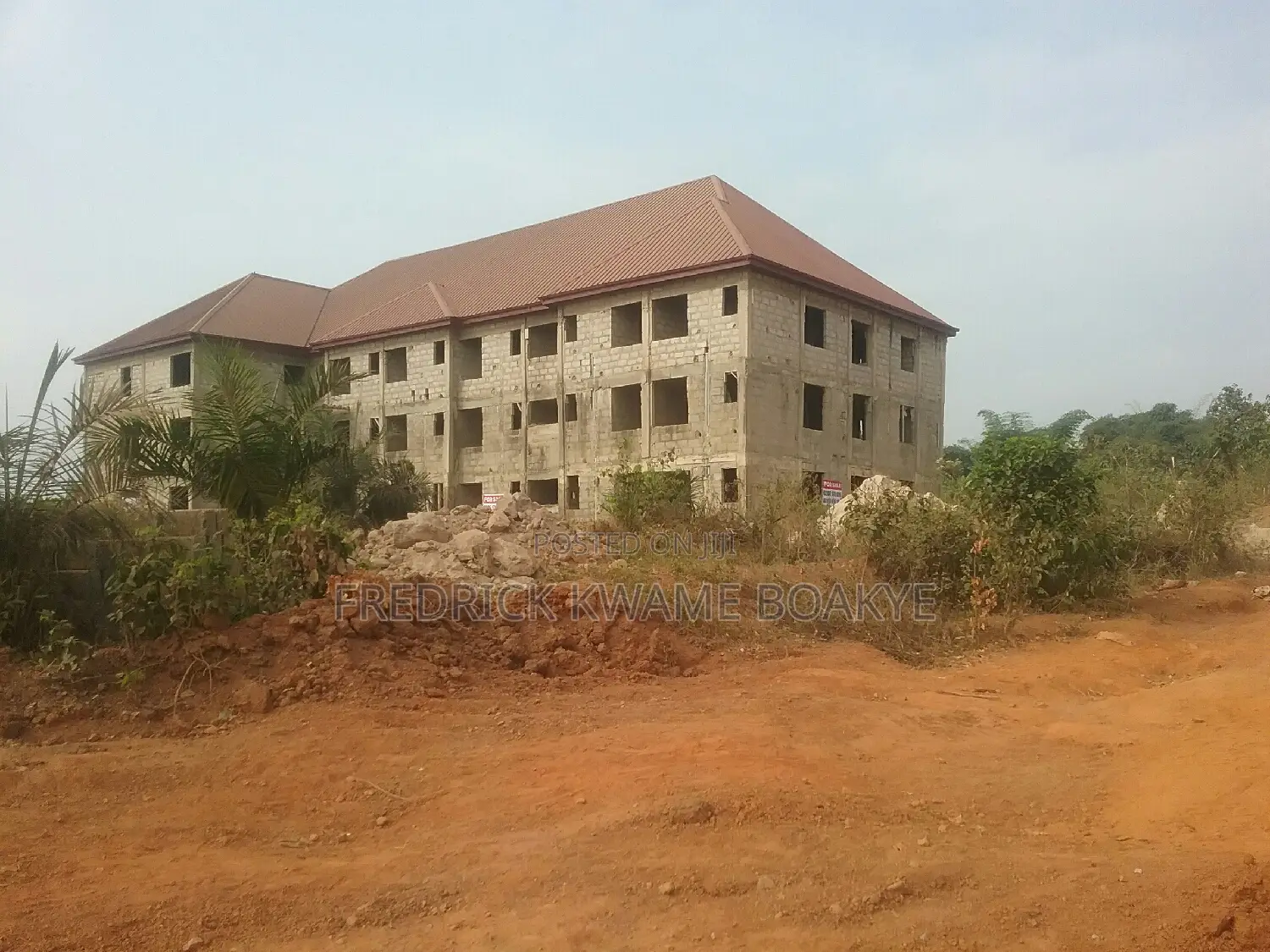 2 Plots With 56 Bedrooms Hotel for Sale at Abuakwa Darban