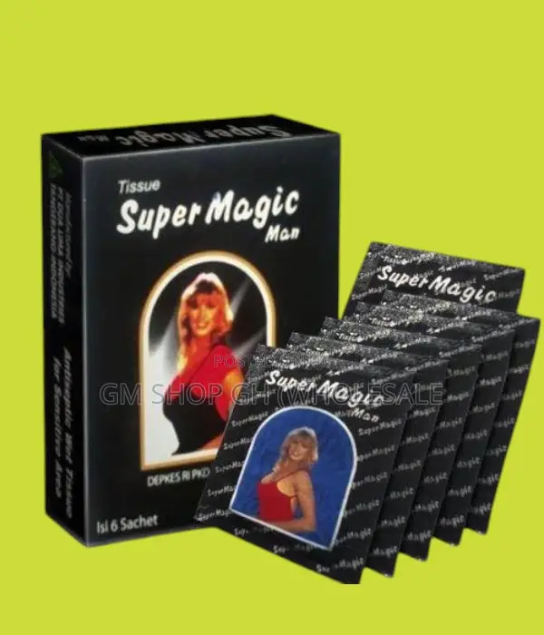 2 Original Magic Tissue (12 Sachet) 4 Long Lasting