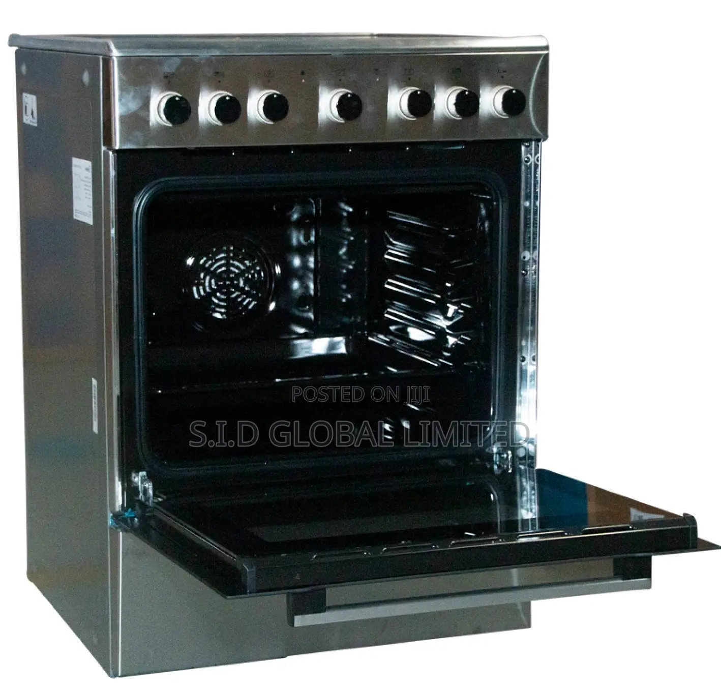 Kitchen Elegance With MIDEA4-HOBS-ELECTRIC-COOKER-WITH OVEN