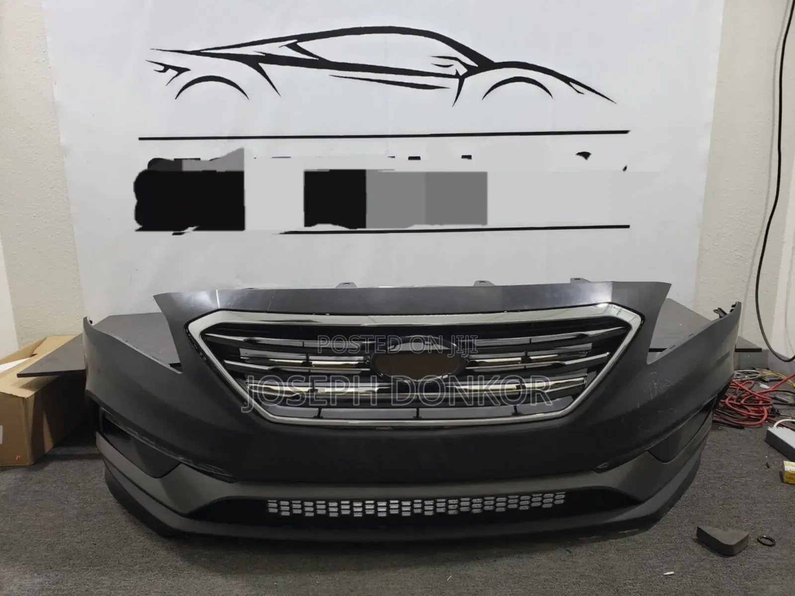 Sonata Front Bumper Complete 2015,2016,2017