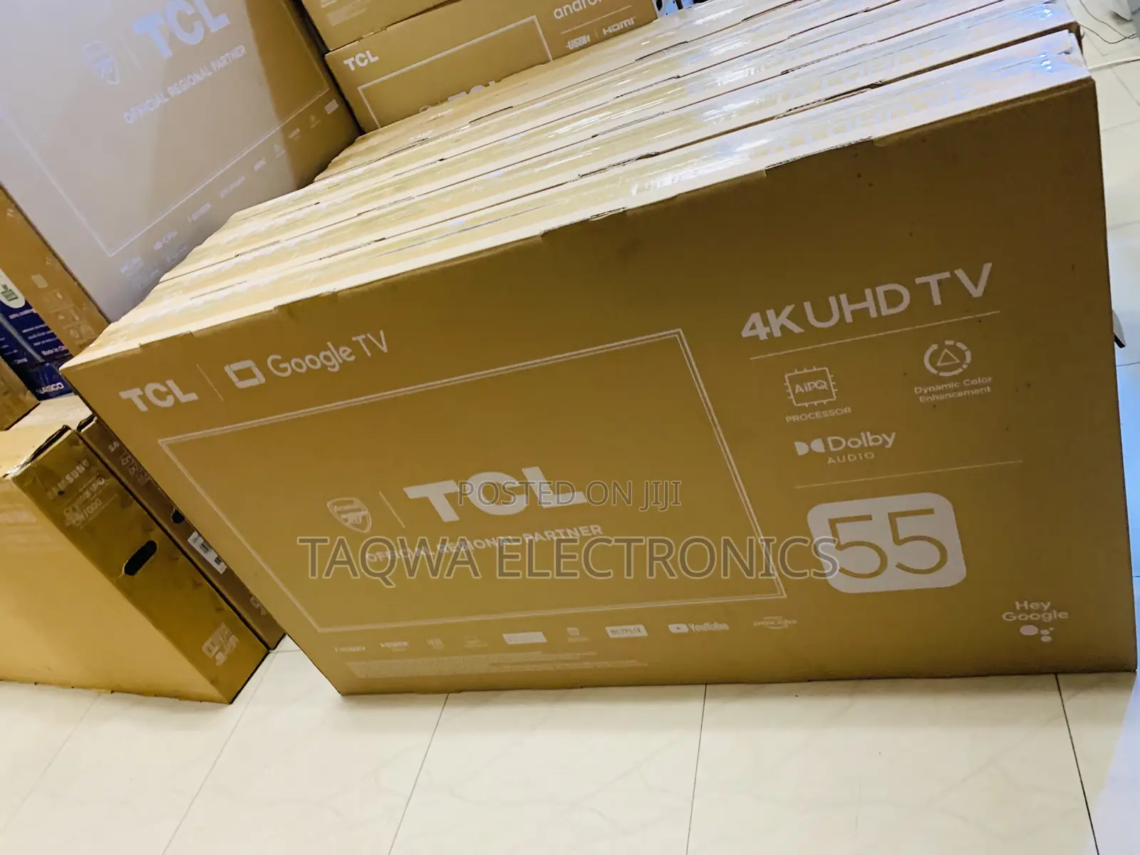 P635 TCL Uhd Google 55” Tv