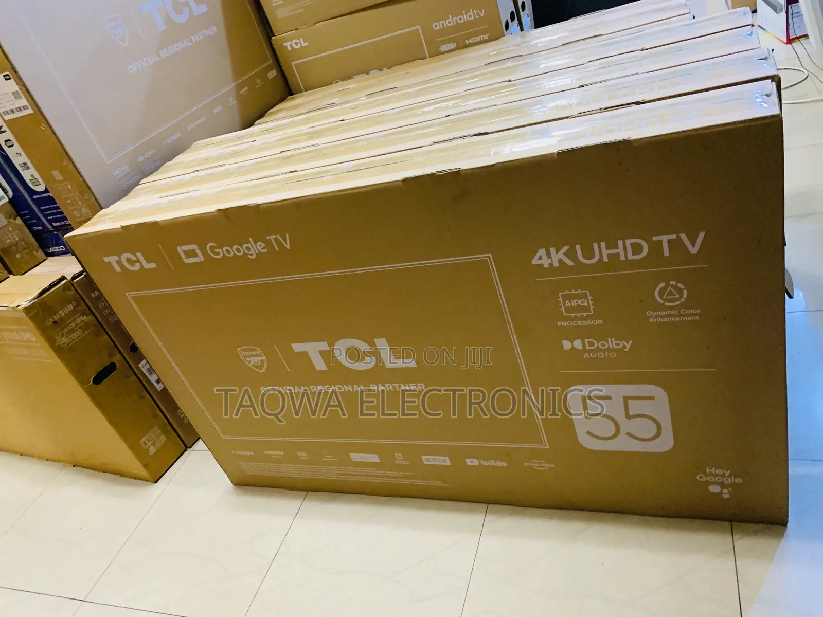 P635 TCL Uhd Google 55” Tv