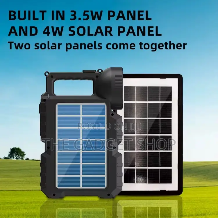 Cclamp Portable Mini Solar Lighting System
