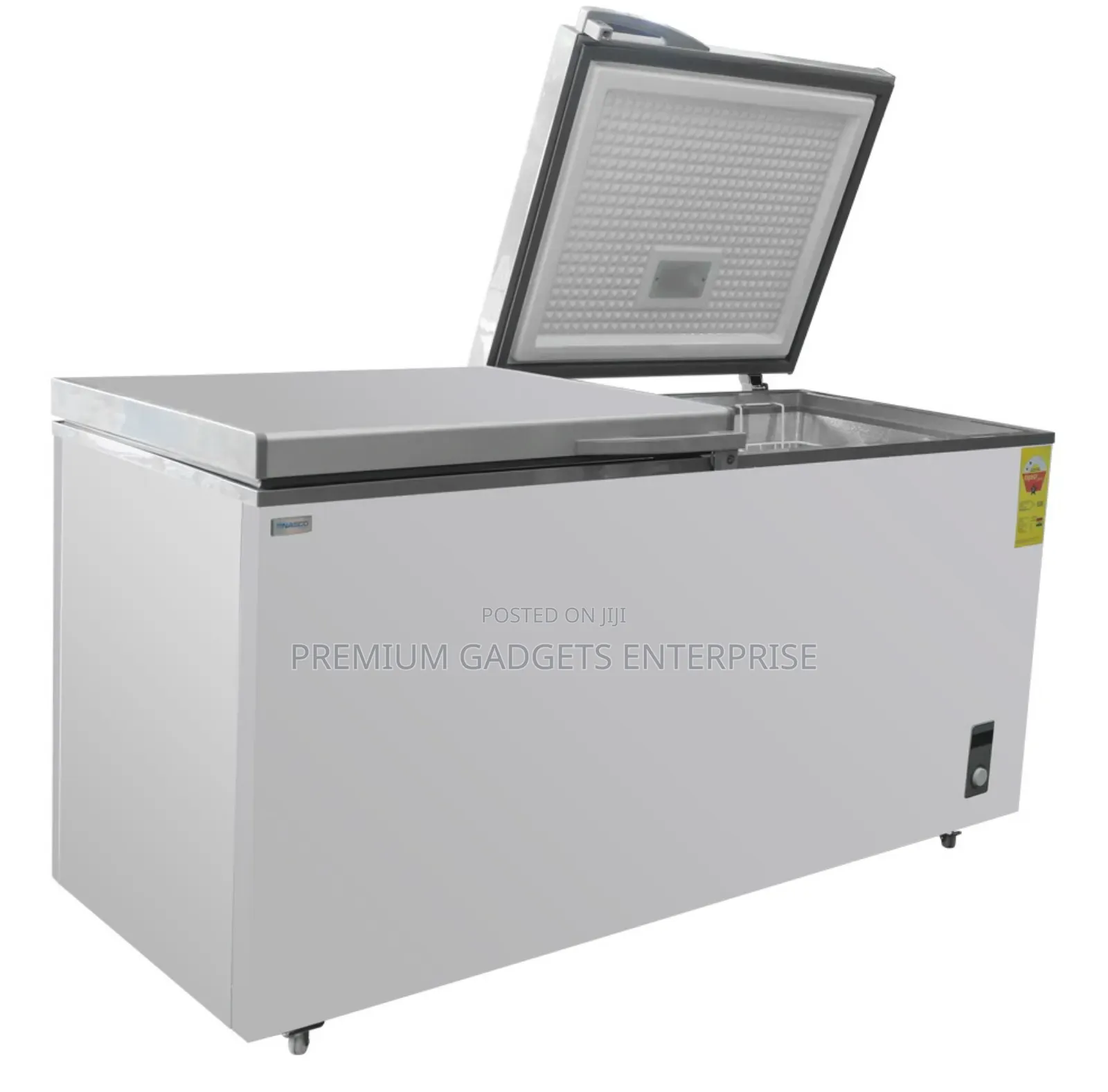 Nasco W/ Adjustable Thermostat 510L Doubledoor Chest Freezer