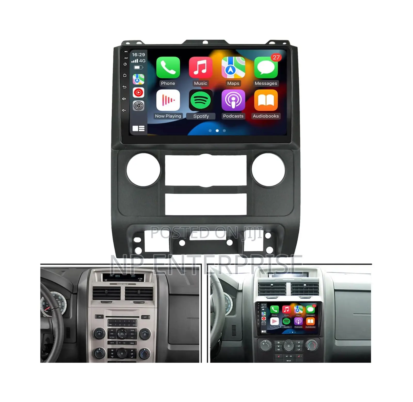 Android Auto Head Unit Car Stereo for Ford Escape 2007-2012