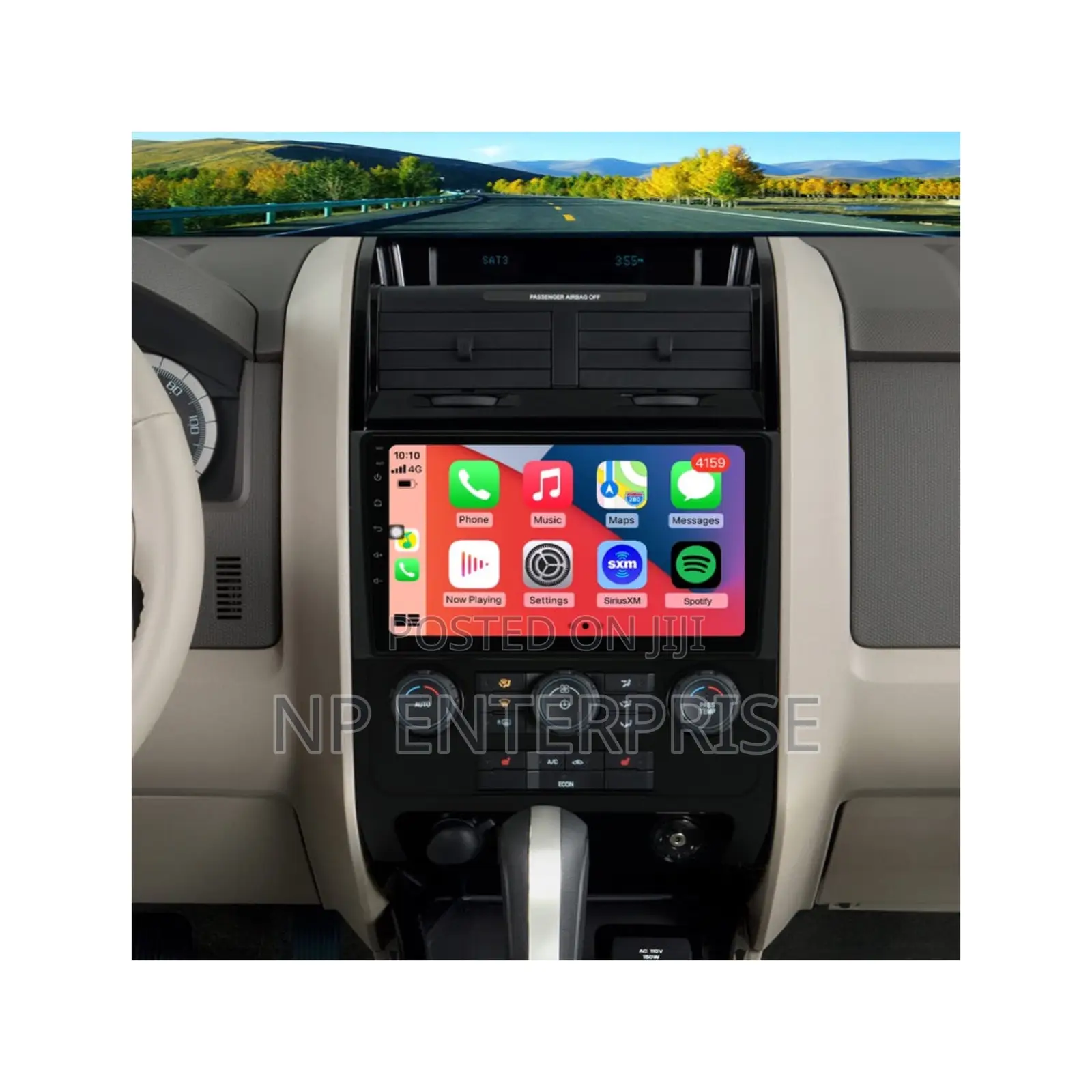 Android Auto Head Unit Car Stereo for Ford Escape 2007-2012