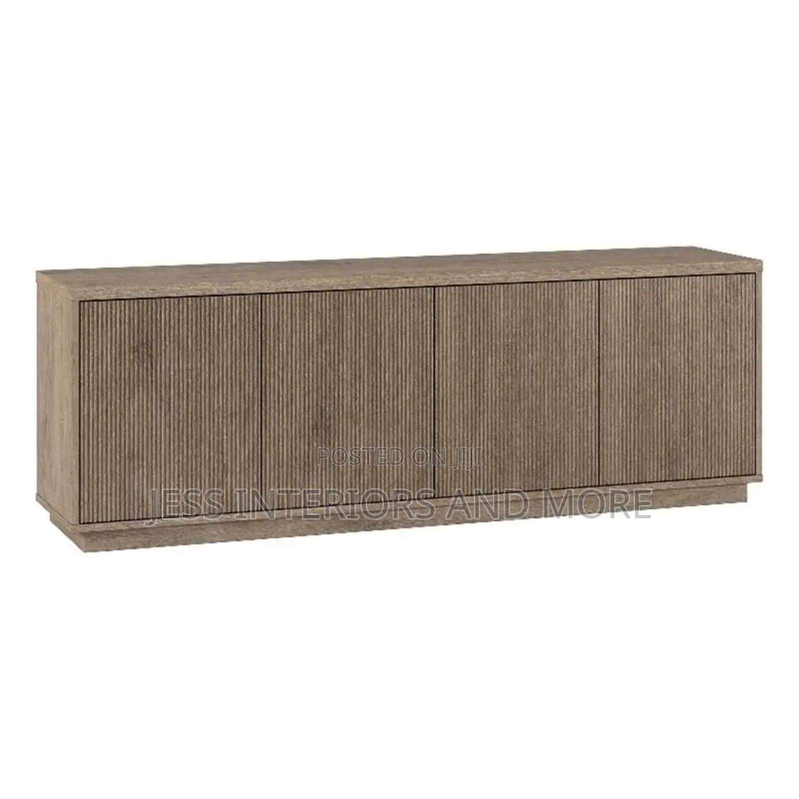 TV Stand (Antique Grey Oak)