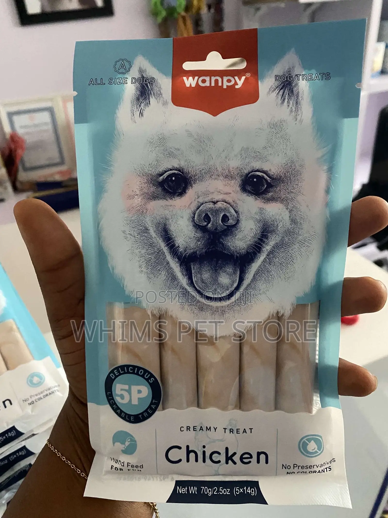 Wanpy Creamy Cicken Treat