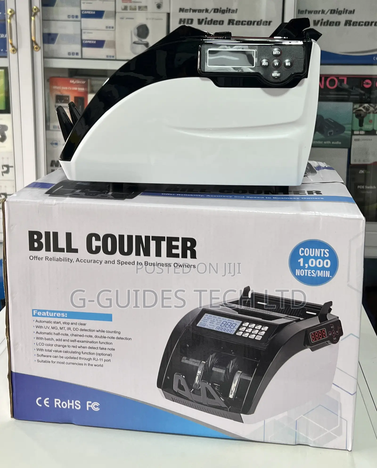 Al-6100 Bill Counter, Money Counting Machine