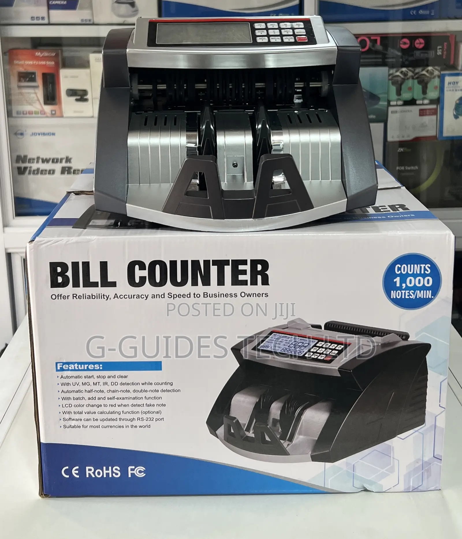 Al-6000 Bill Counter, Money Counting Machine