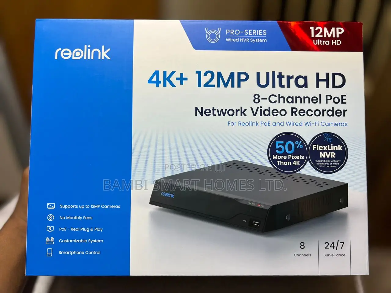 Reolink 8 - Channel Network Video Recorder (Nvr)