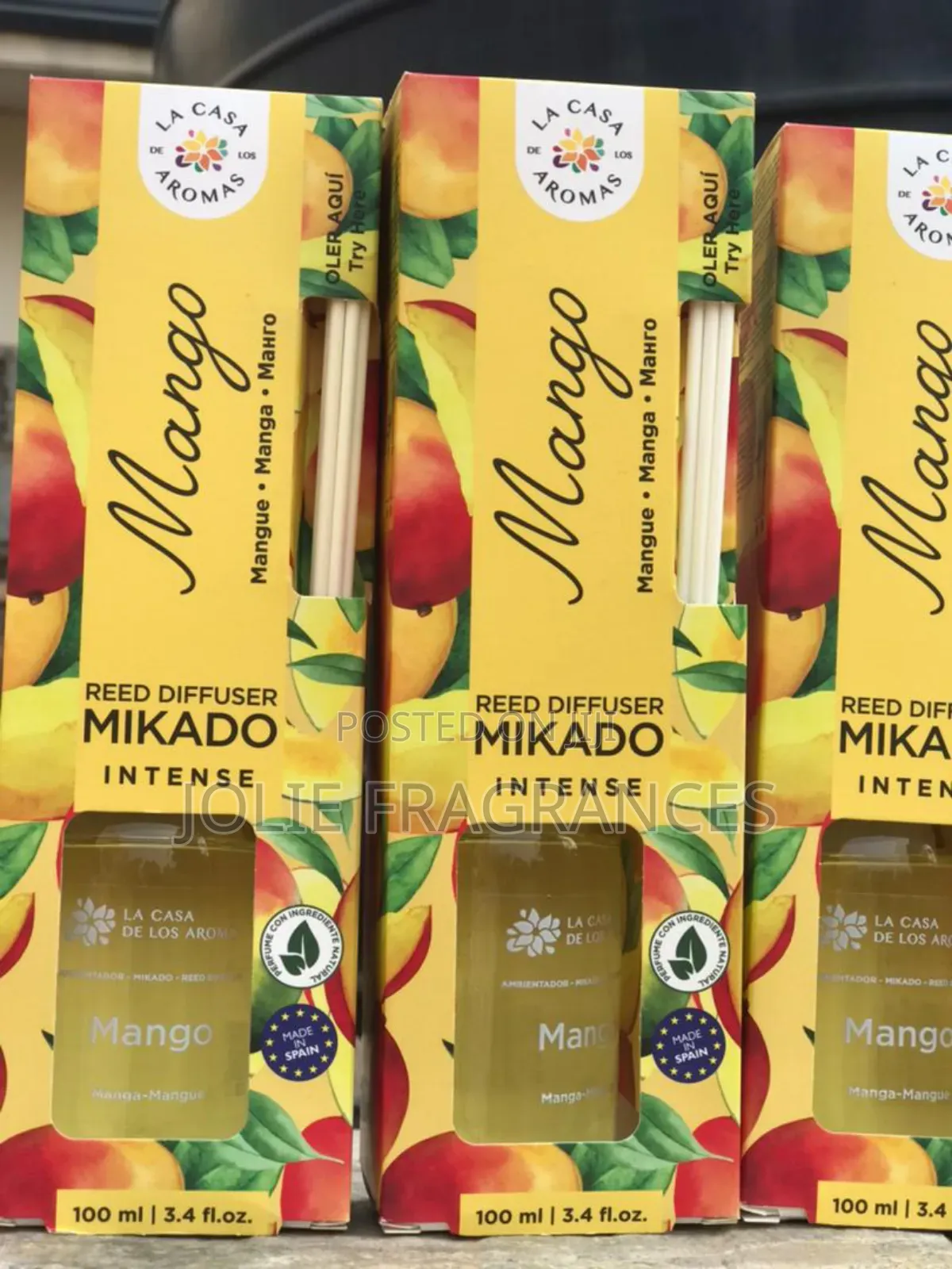 Mikado Reed Intense Diffuser-Mango 100ml