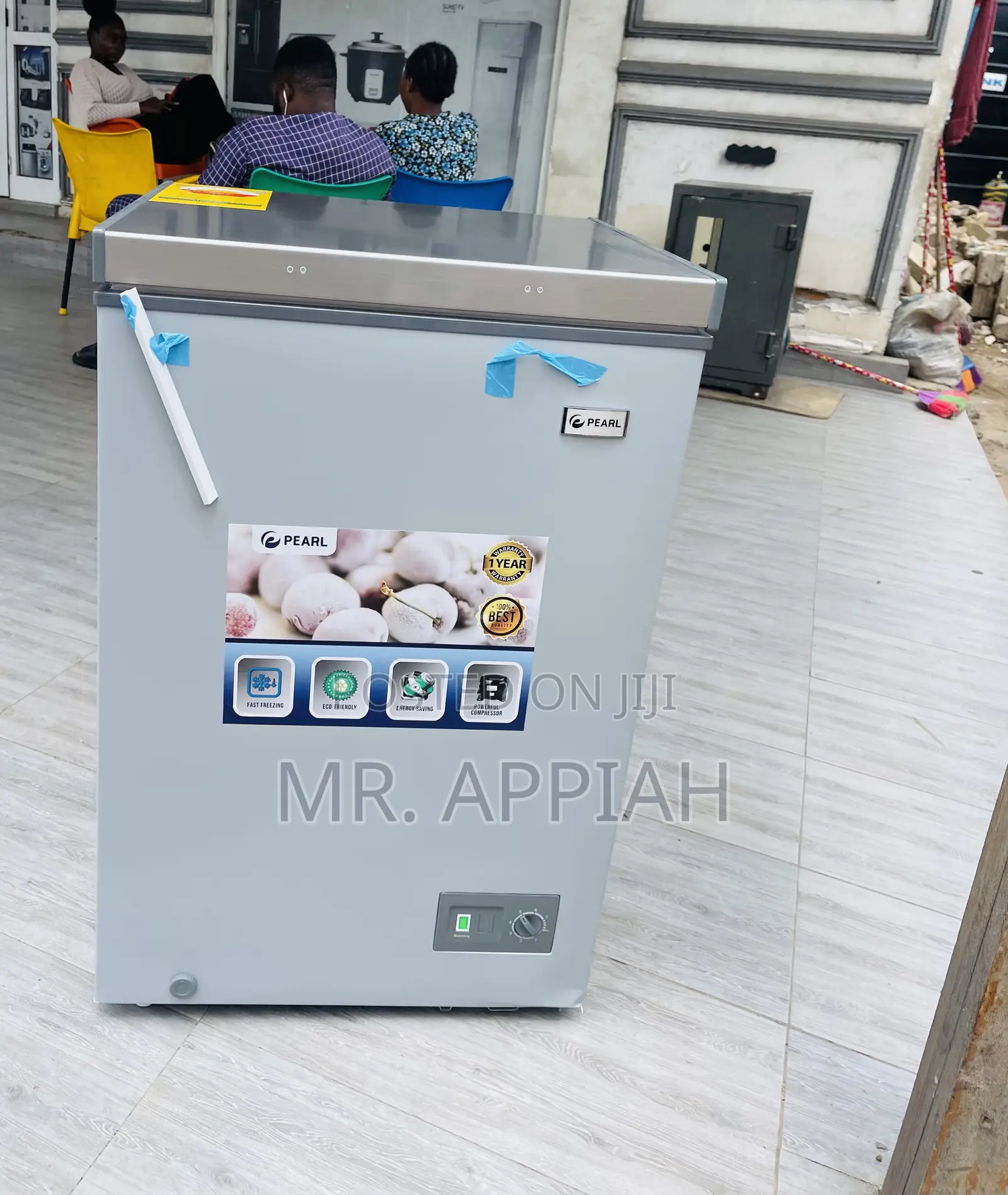 Shop Classic Pearl Single Door Electric Freezer(100L)Silver