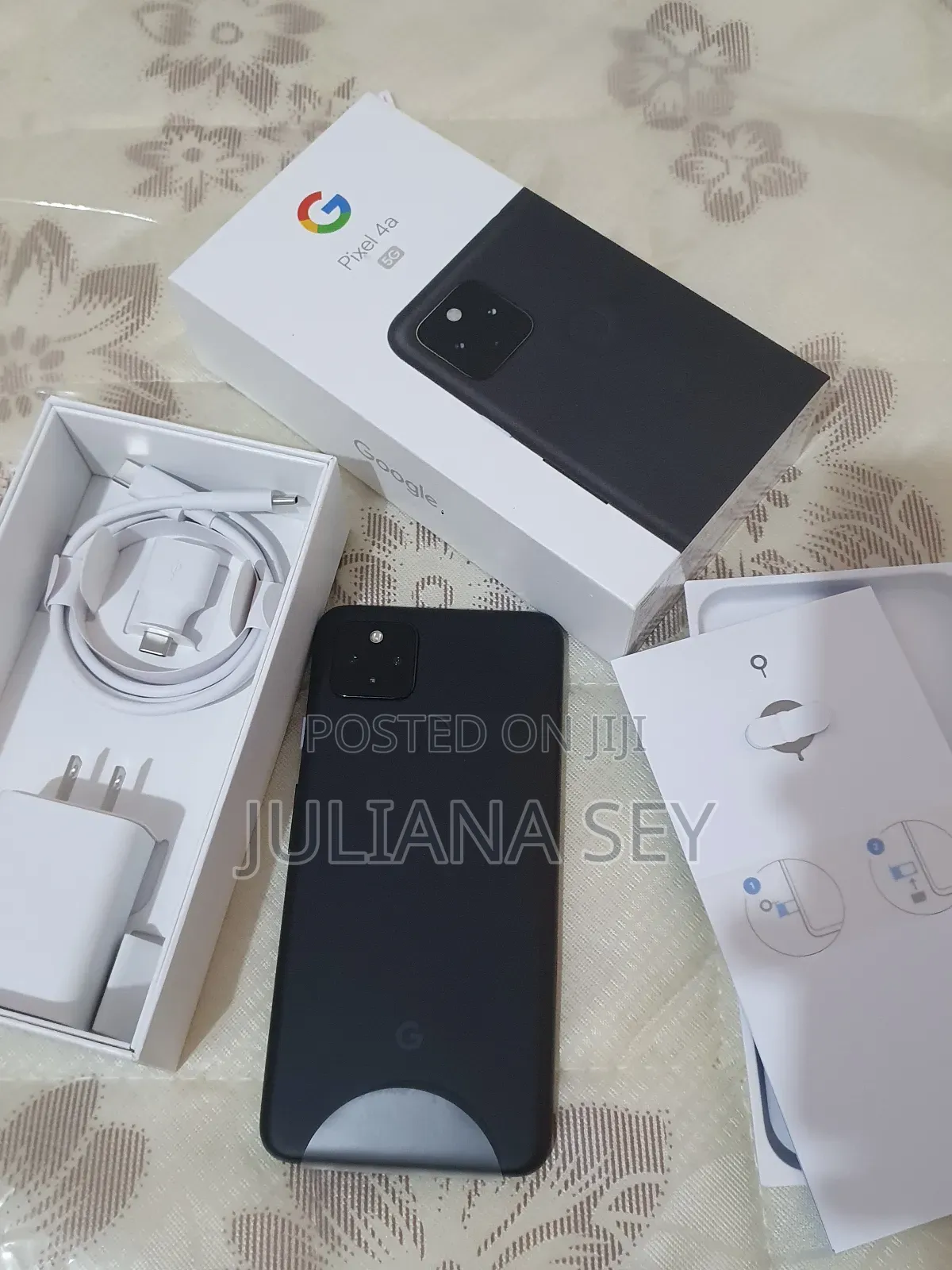 New Google Pixel 4a 5G 128 GB Black