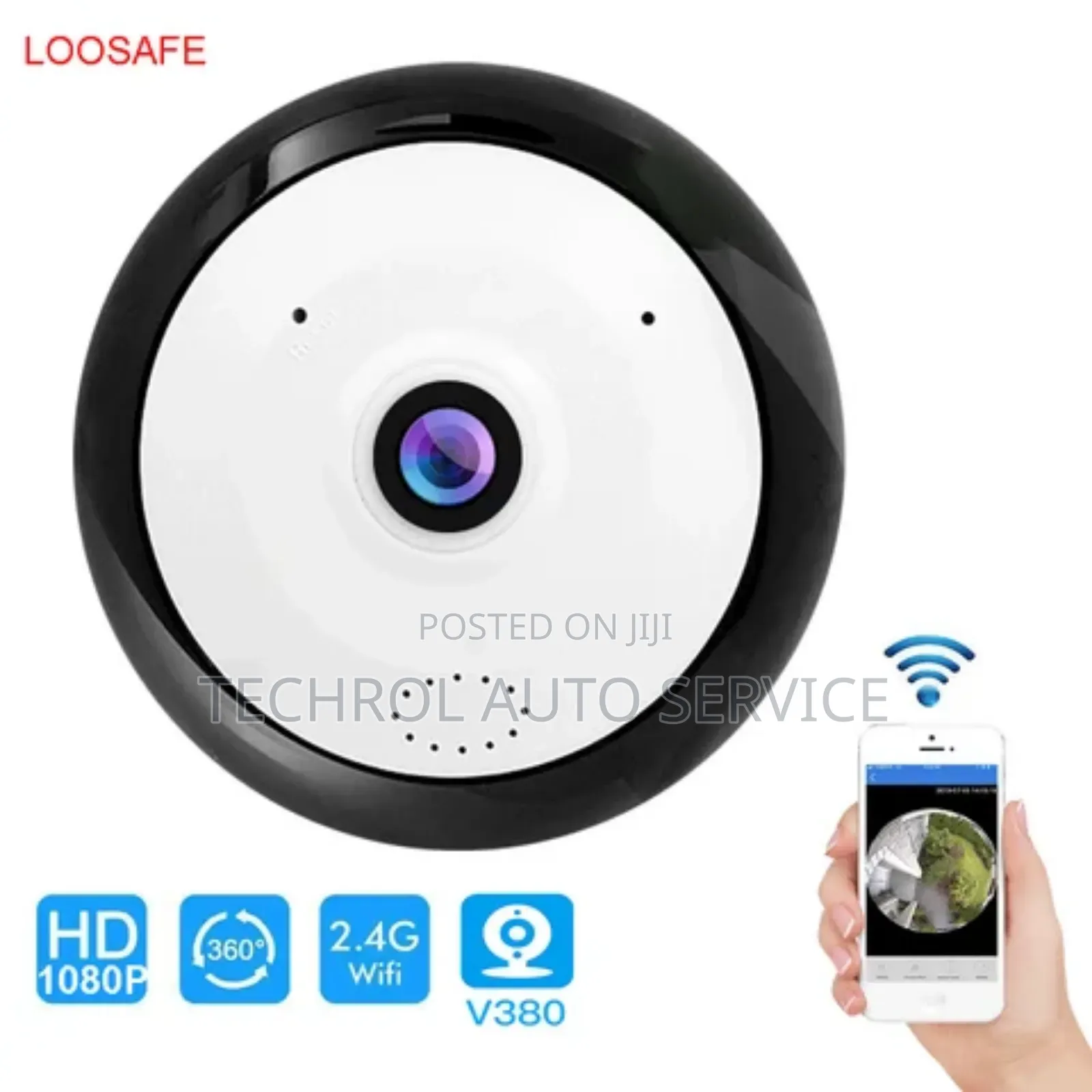 V380 Pro Indor N Otdoor Camera,3MP With 2 WAY Voice Function