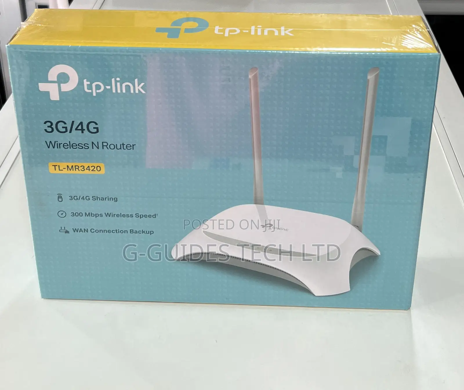 Tp-Link 3g/4g Wireless N Router With USB Sharing Port