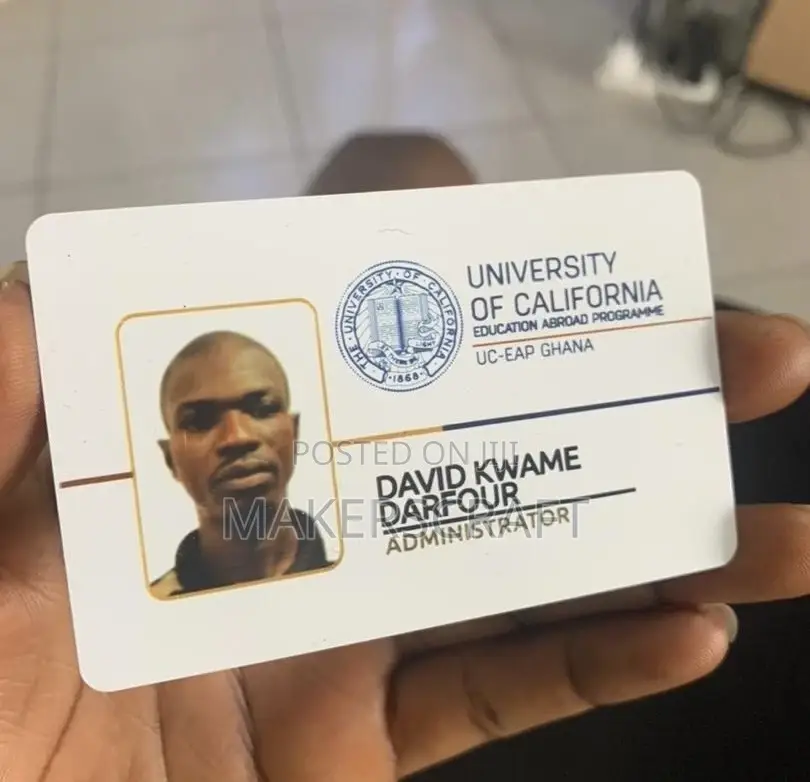 PVC ID Card Printing. Holder and Lanyard (Rope)