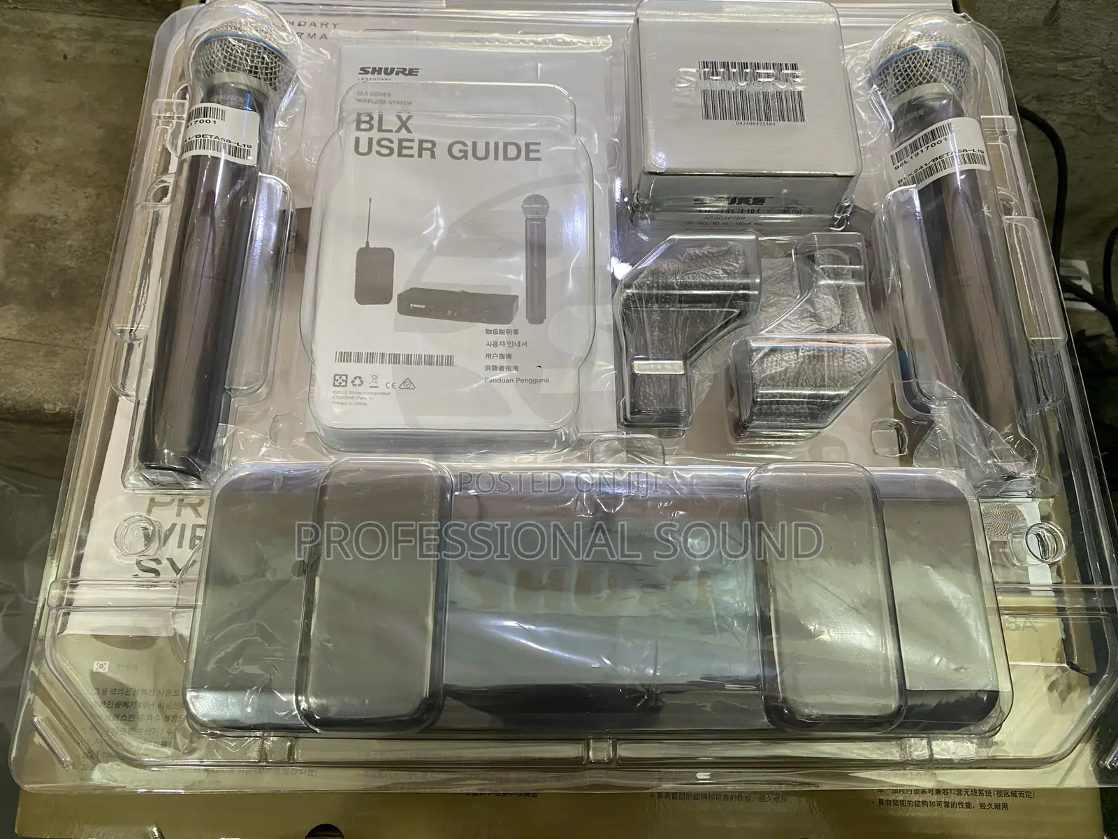 Shure BLX (2)Beta 58a