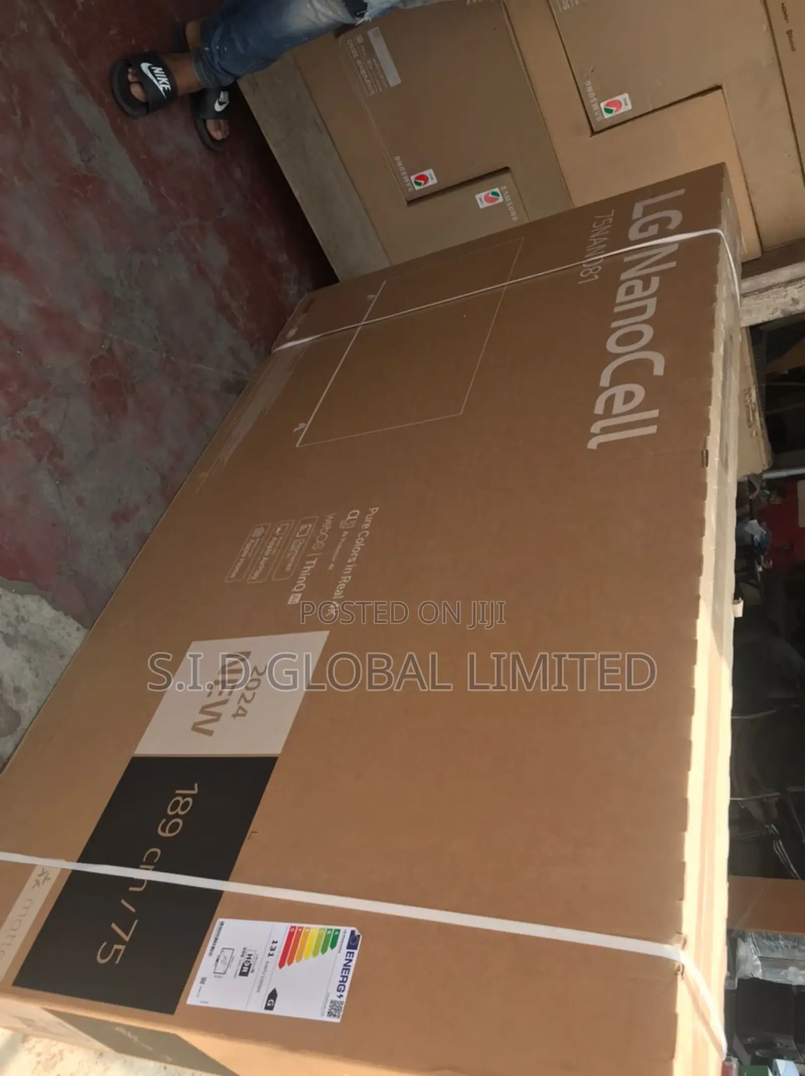 Authentic LG Nanocell NANO81 75" Smart TV