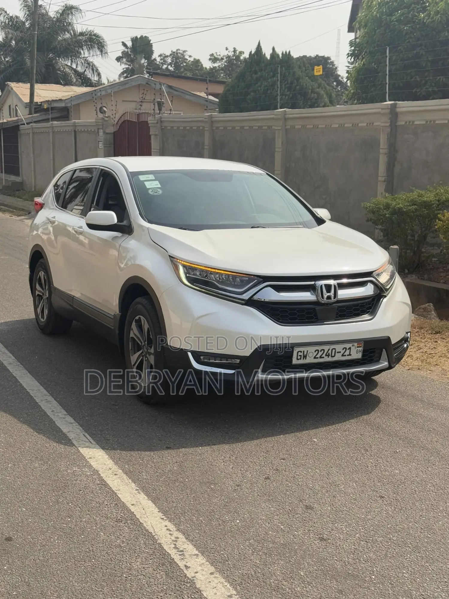Honda CR-V LX 2.4 2018 White