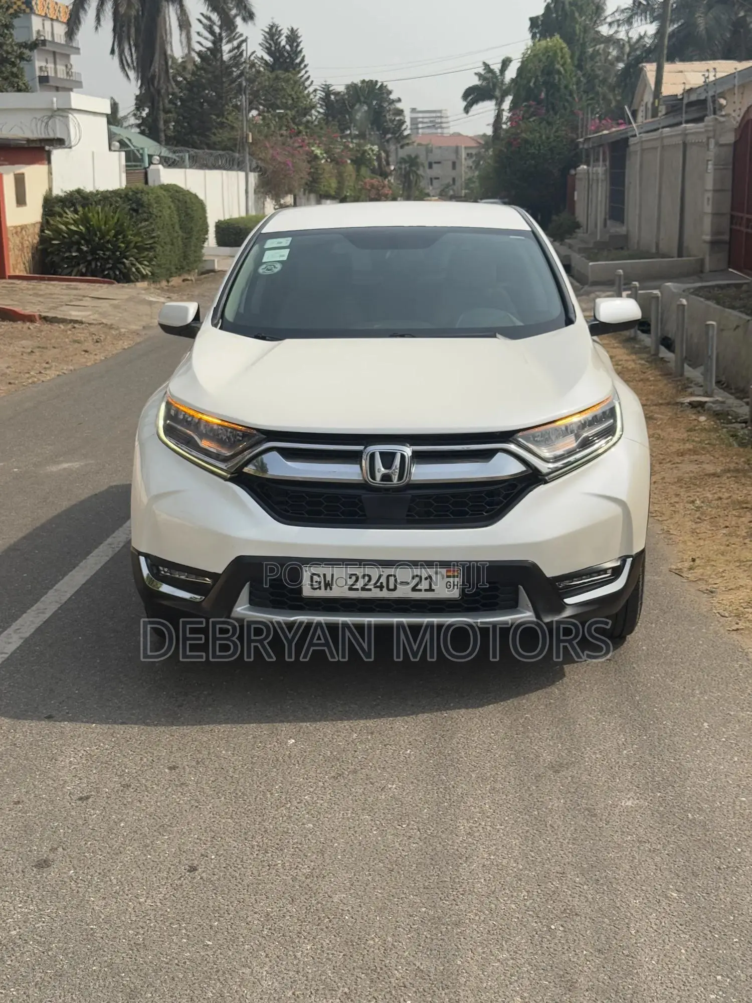 Honda CR-V LX 2.4 2018 White
