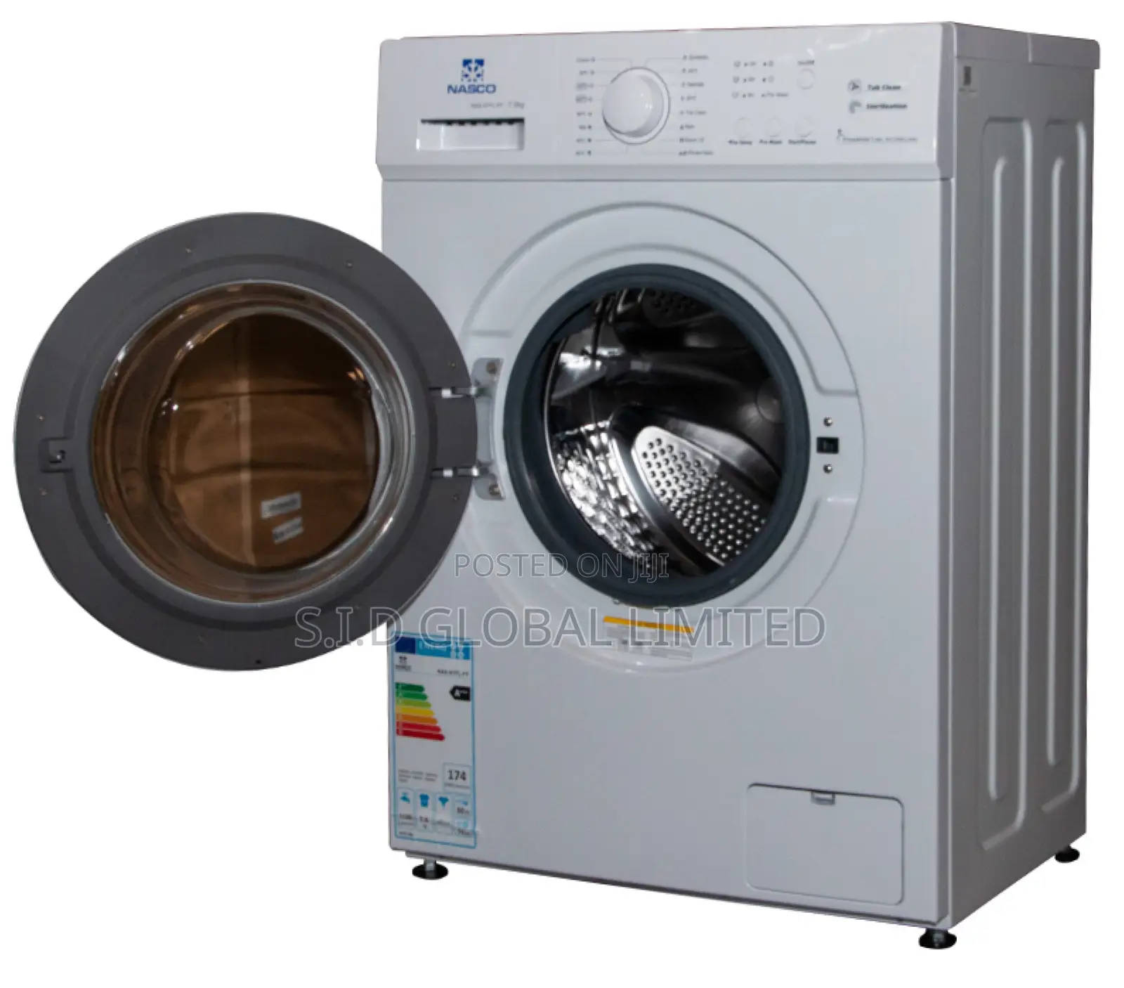 Cool Cleaners With NASCO-7KG-FRONT-LOAD-FULL-AUTO-WASHING