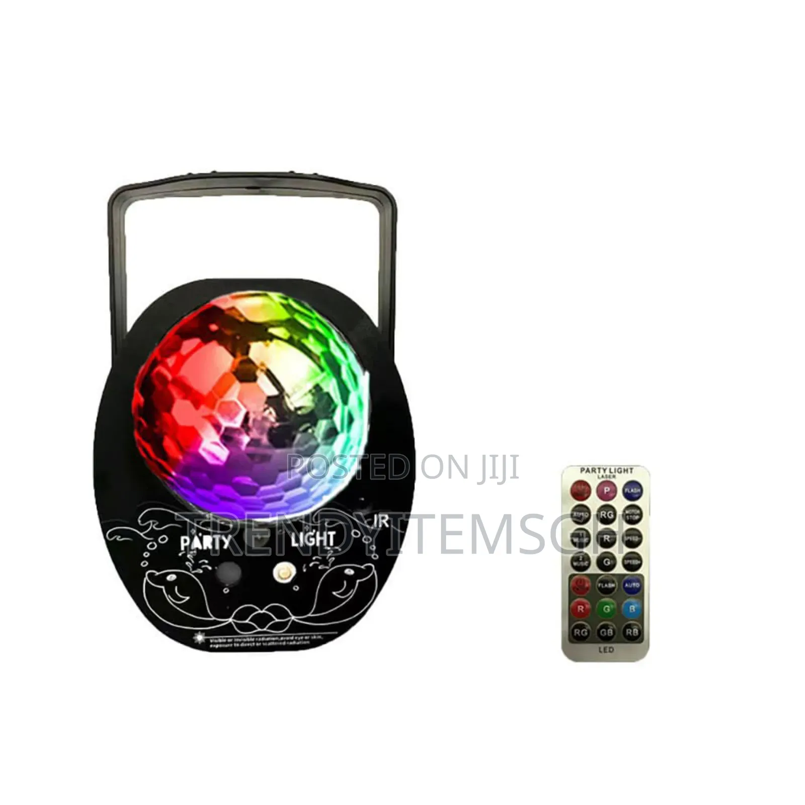 3-in-1 Disco Ball Light Bar Stage Light Remote Control