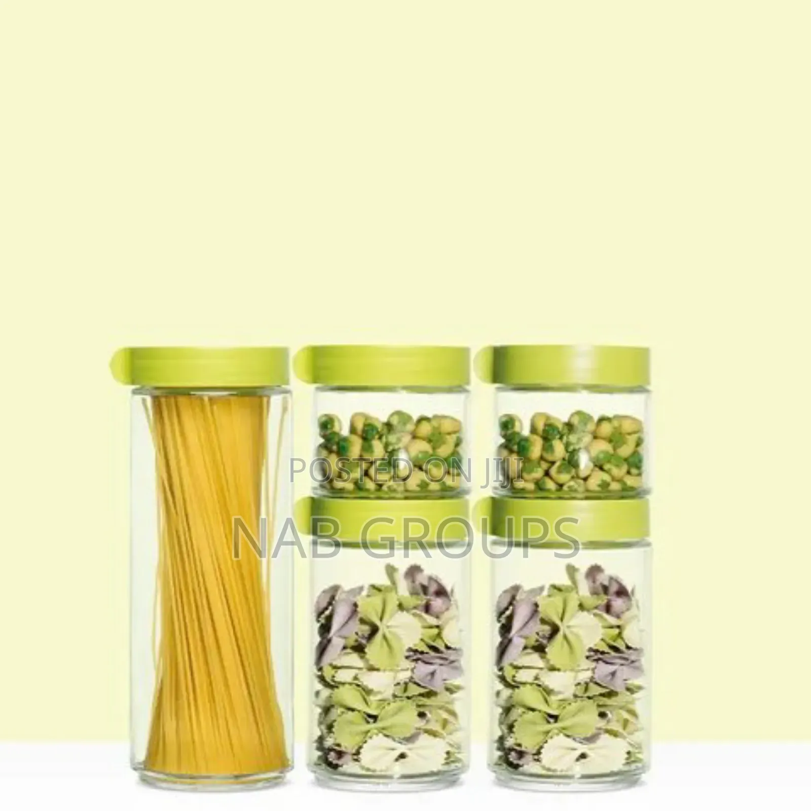 5pcs Storage Jars