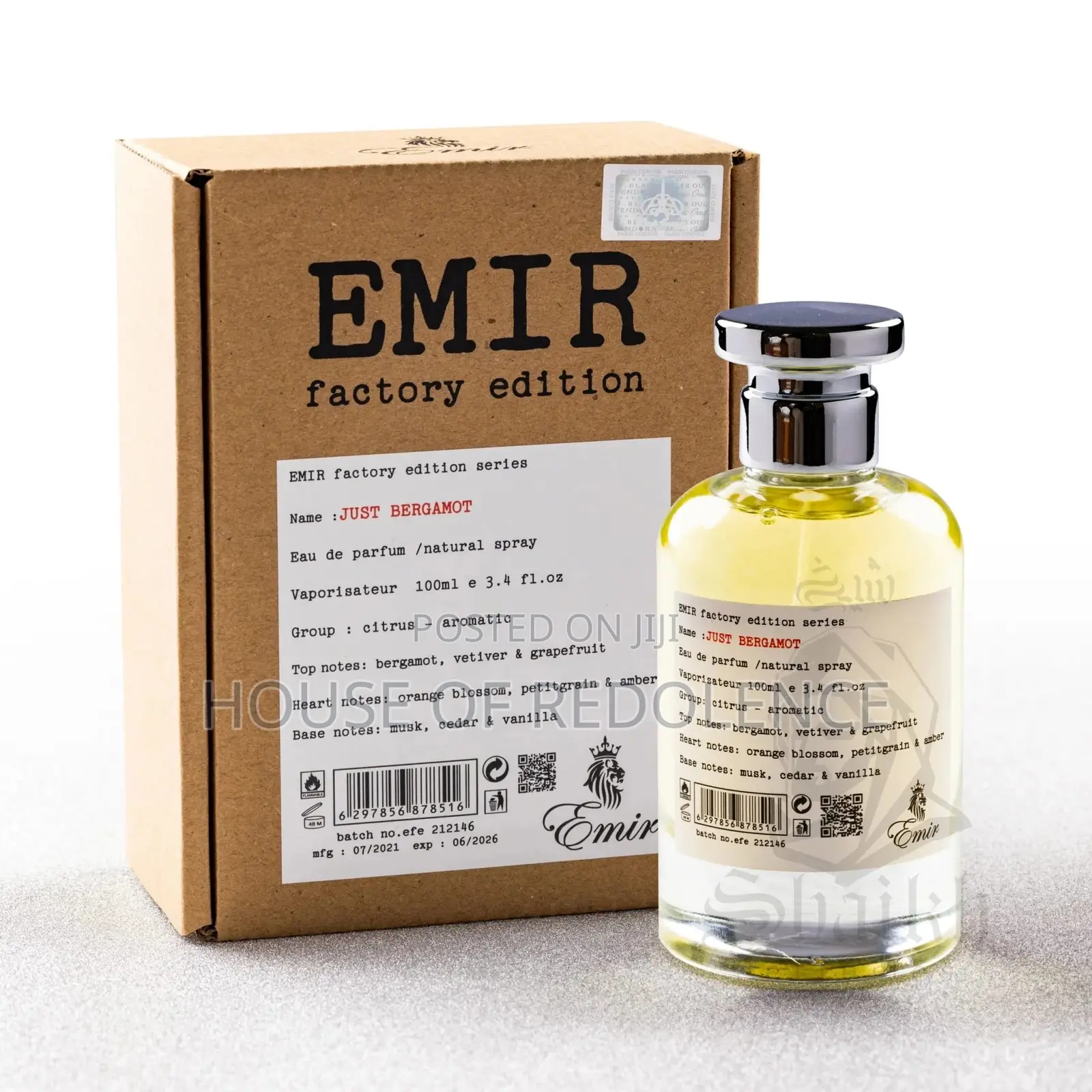 Emir Perfumes (Rich Santal, Just Bergamot, Camp Fire, Ultra Citrus )