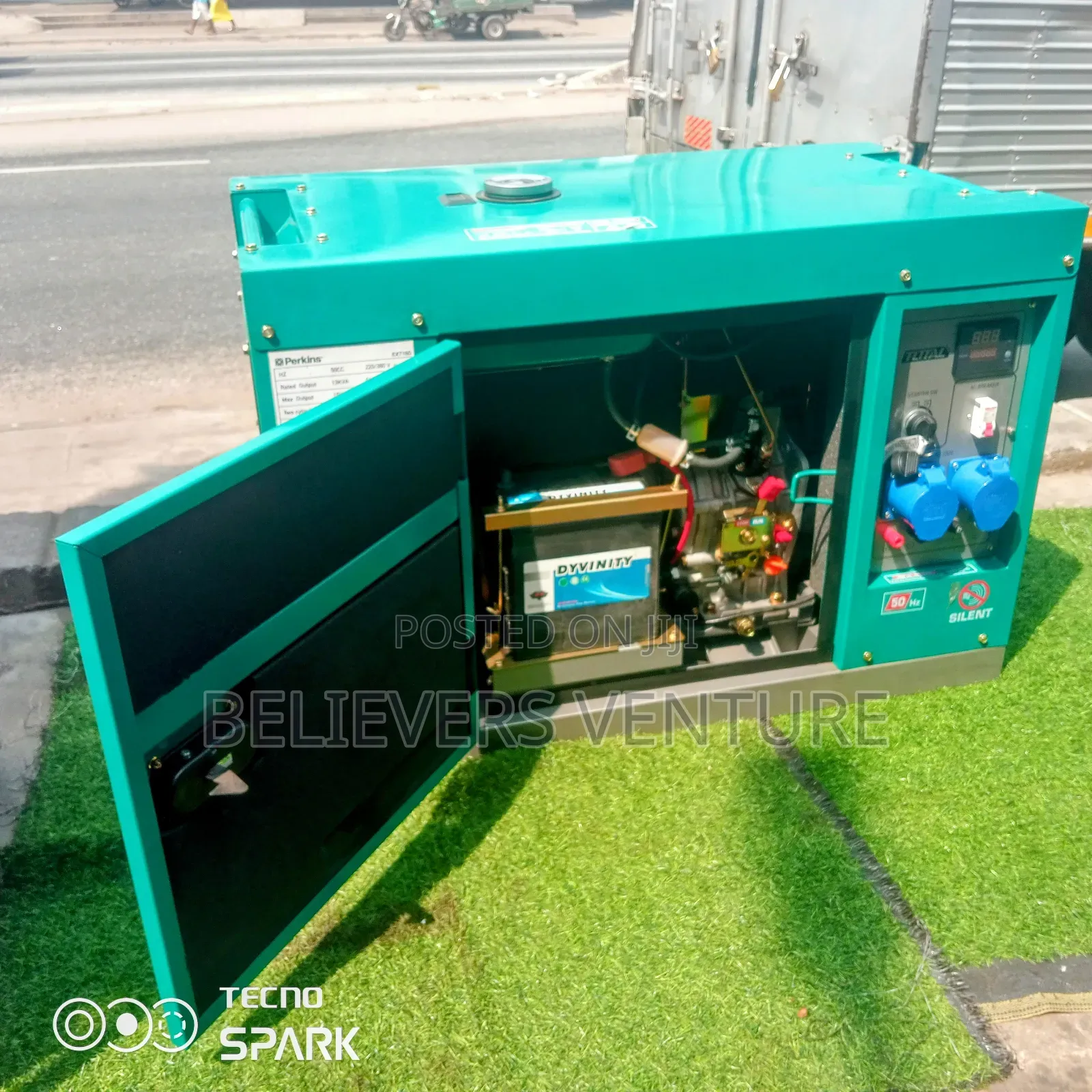 Uk Copper Diesel Engine Generator 15kva Perkins Generator