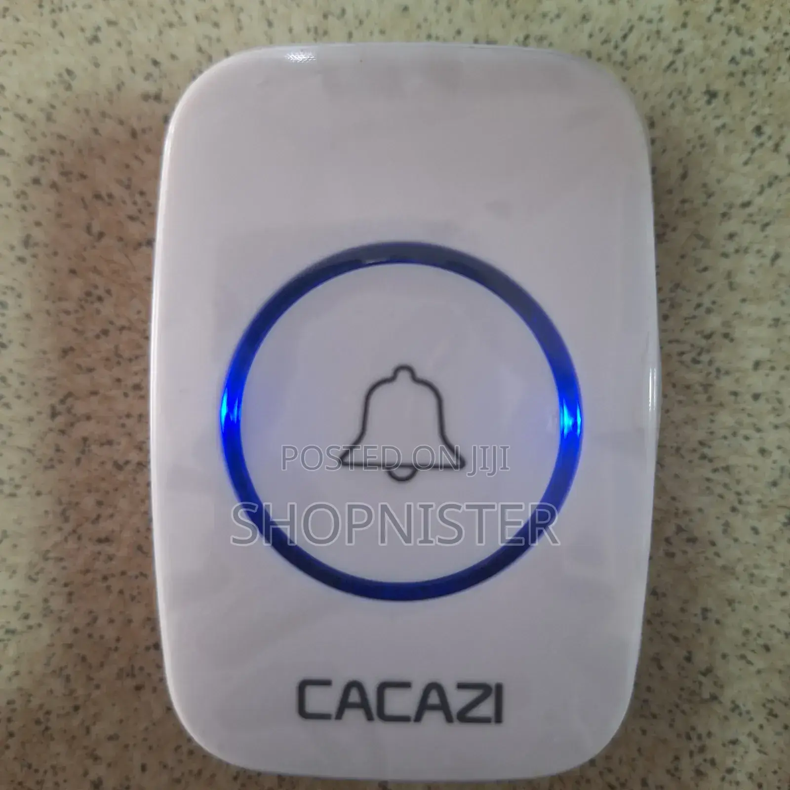 Wireless Doorbell 300m Range White Battery Operated