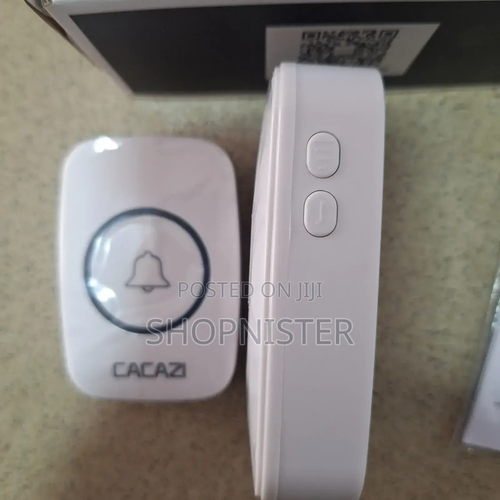 Wireless Doorbell 300m Range White Battery Operated