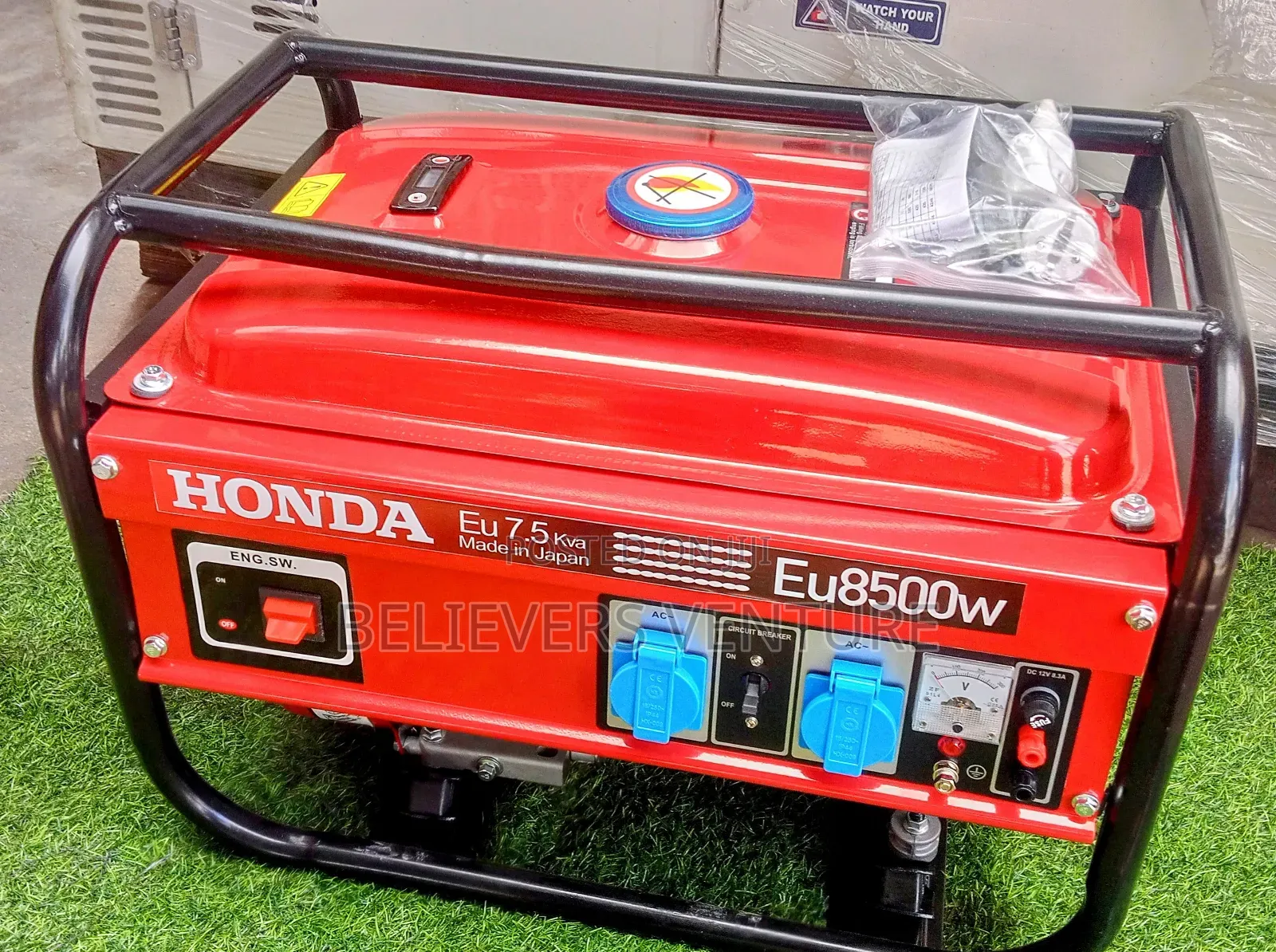 Honda 7.5kva Pull Start Generator 8500watt Honda Generator