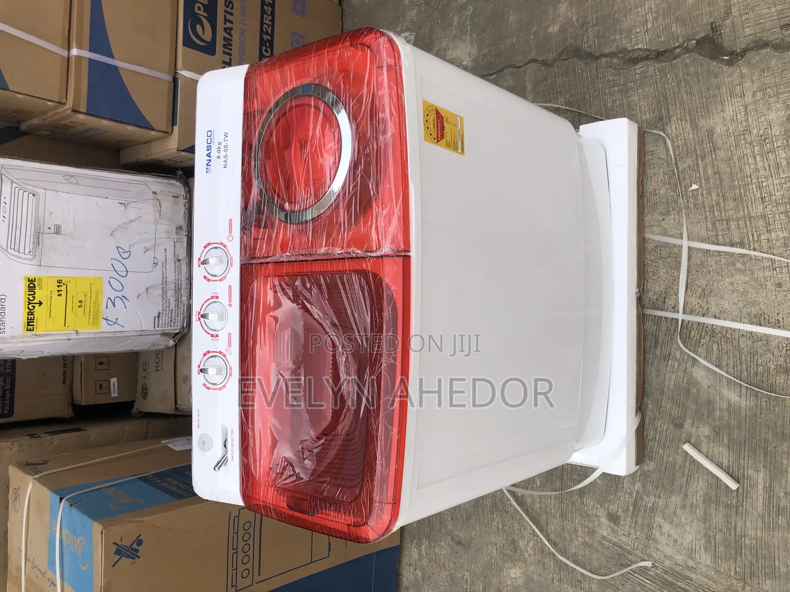 Quality and Affordable Nasco Washing Machine 8kg Semi