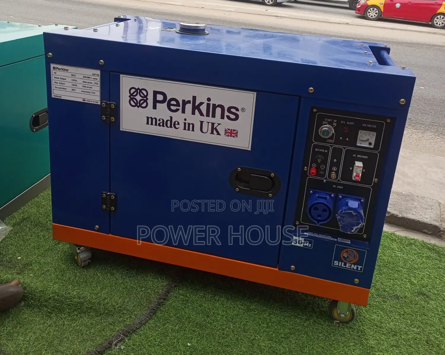 Perkins Double Face Generator 15kva 16500w 230v UK Generator