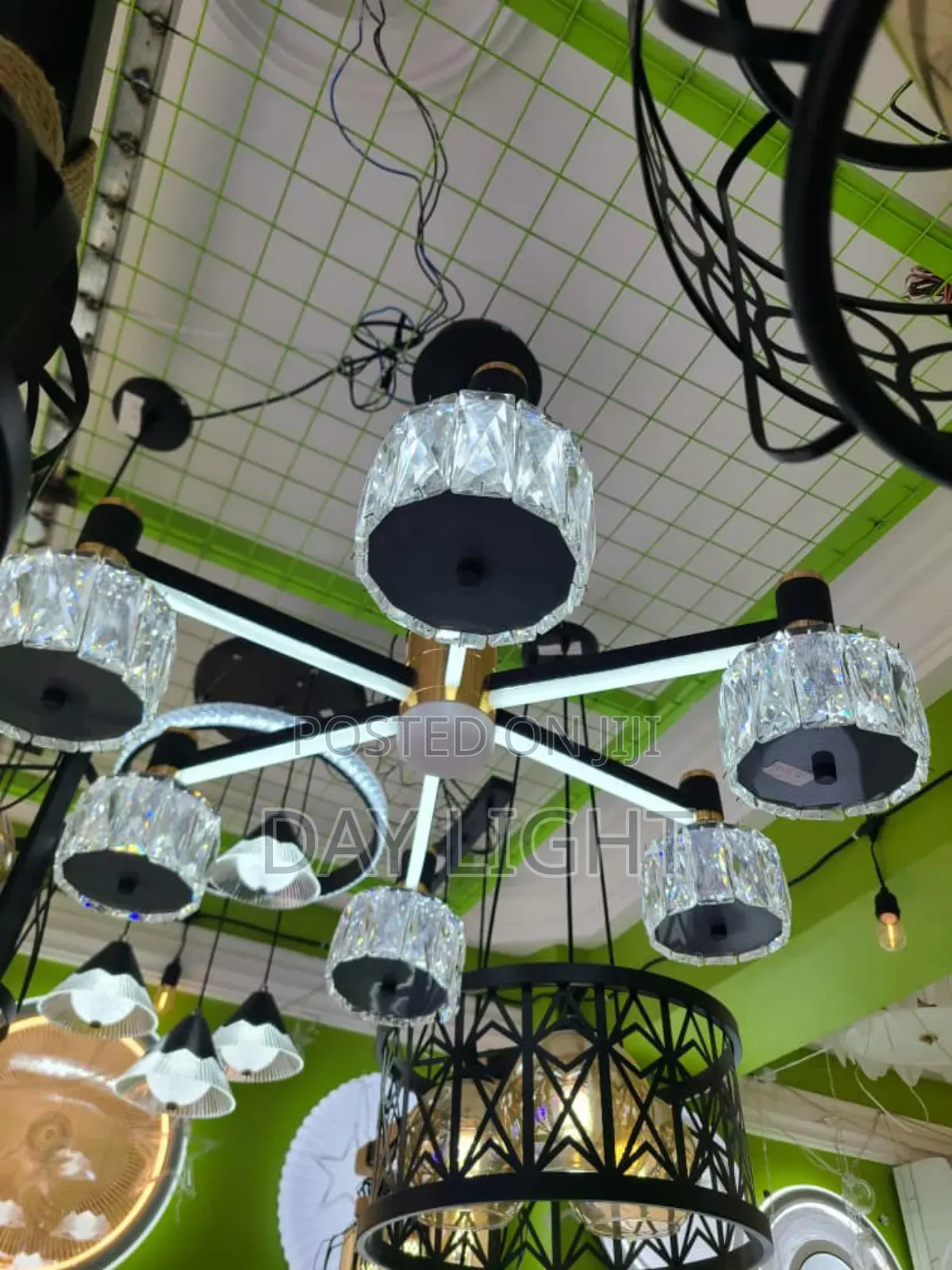 6 Head Chandelier Light.