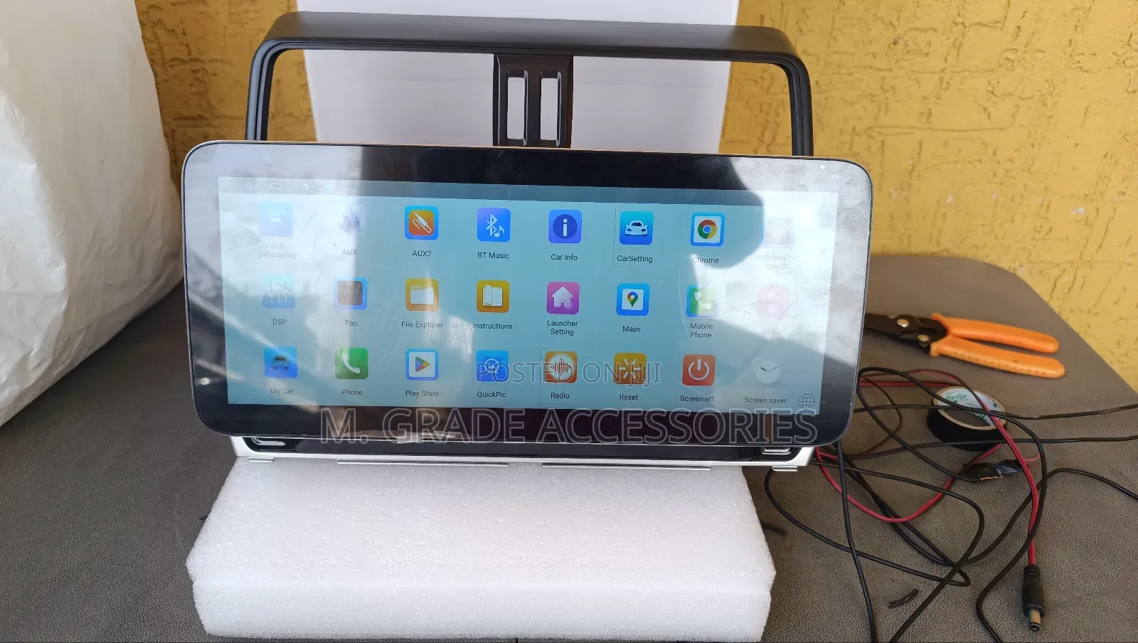 2018+ Toyota Prado 12.33 Inch Screen 4G SIM Apple Carplay