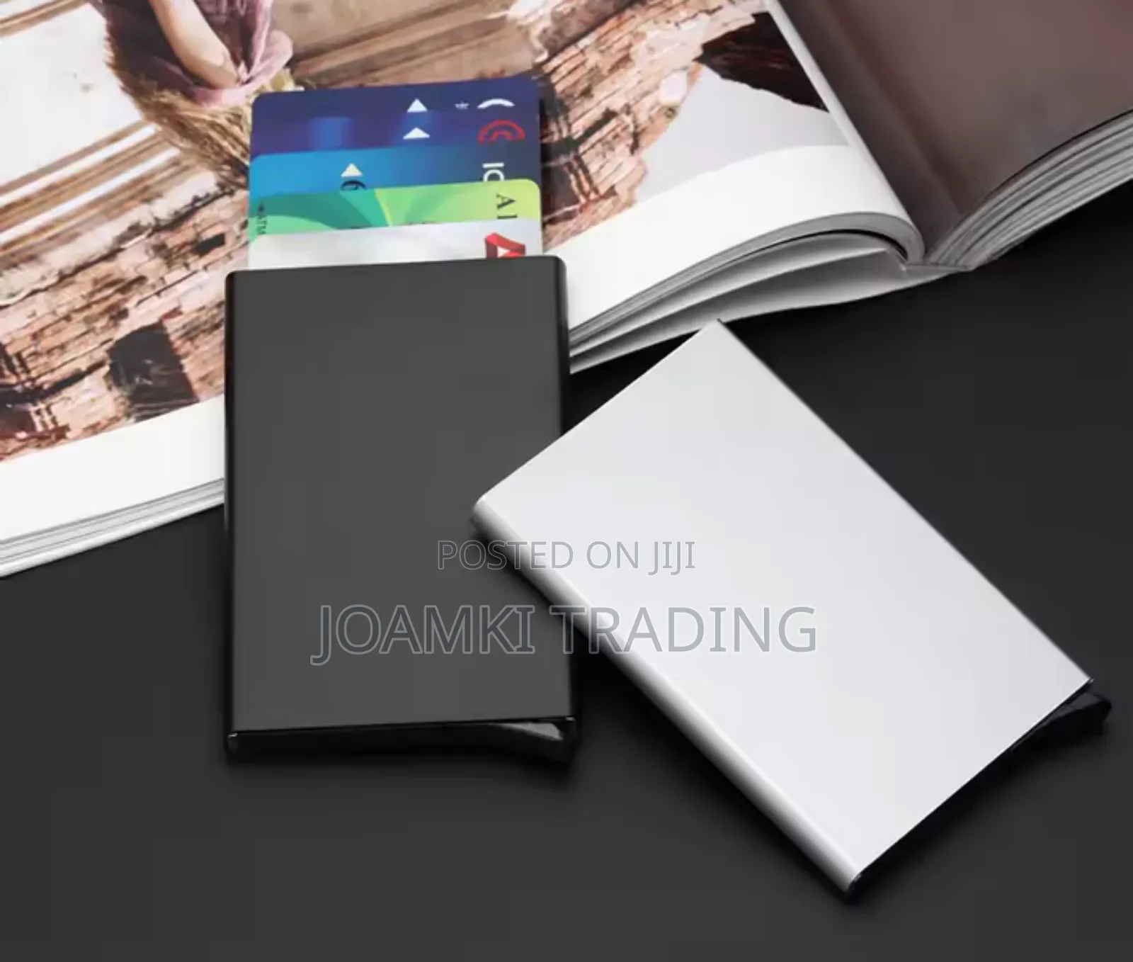 Men's Aluminium Wallet Rfid Multi Card Holder