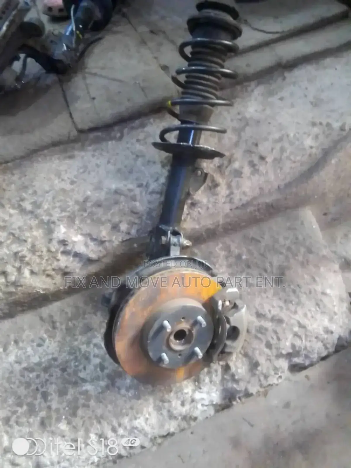 Vitz/Yaris 2008-14 Complete Front WHEEL HUB and SHOCK Pair Available