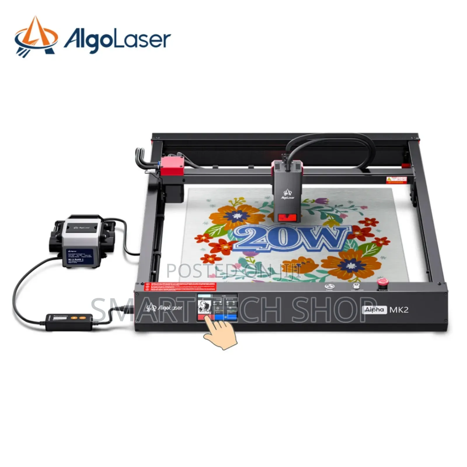 Algo Alpha MK2 20W Powerful Laser Engraver + Air Assist